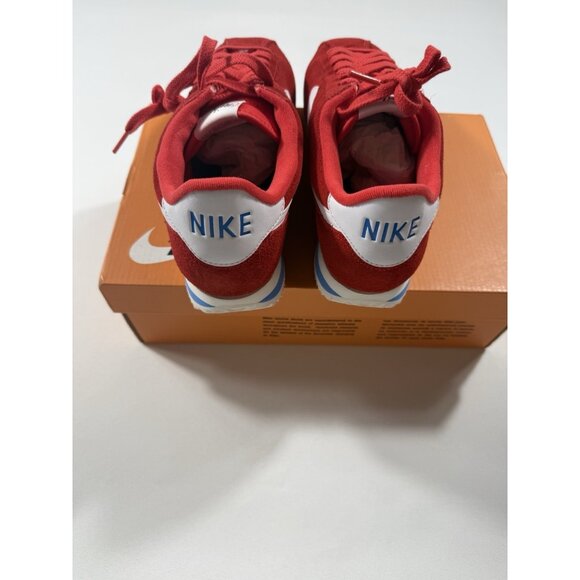 New Women’s Size 9.5 - Nike Cortez Light Crimson Blue IB1857 600 - Picture 8 of 10